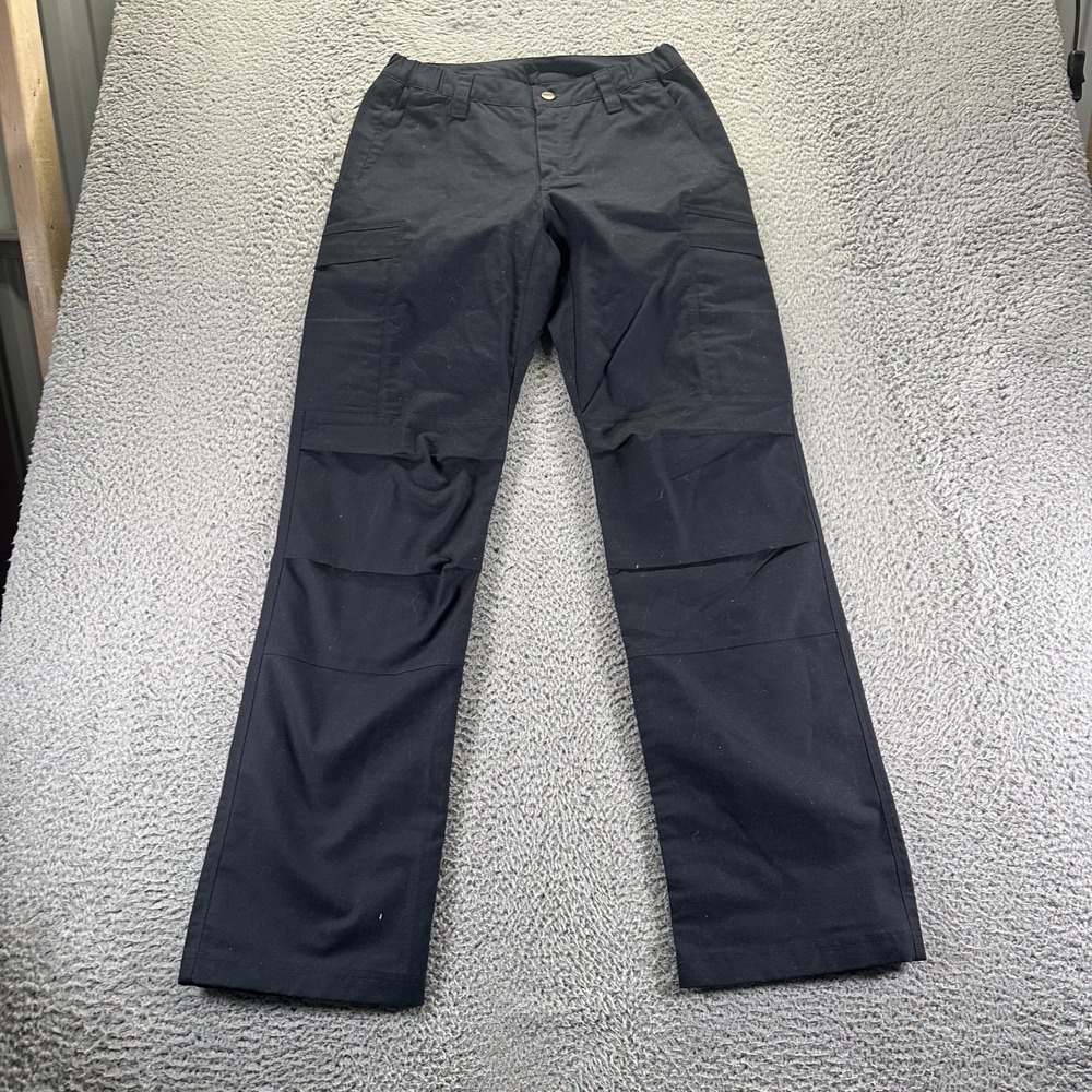 Vertex‎ Pant Women's 8 Black Cotton Cargo Tactical Workwear Utility Stretch